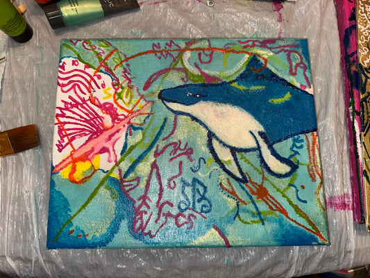 Whale Aura Art 🐳🥰🤍