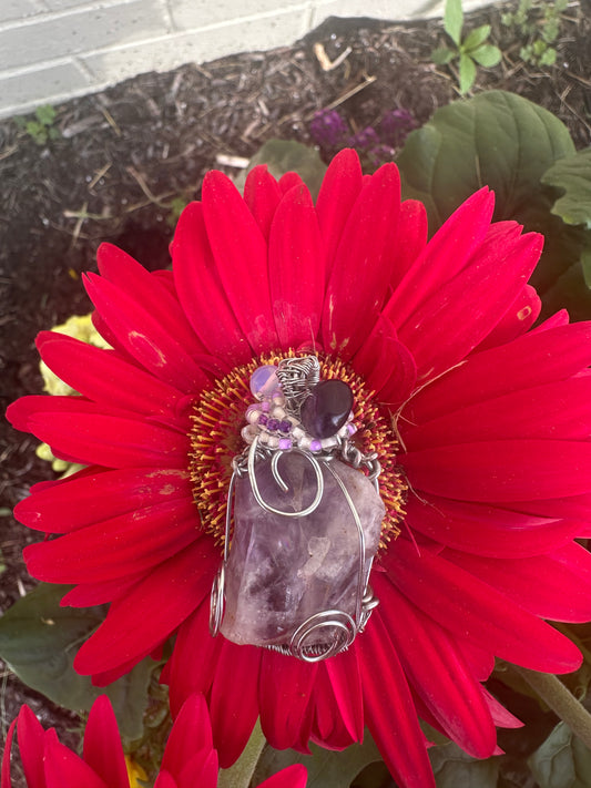 Amethyst “Divine Love” Pendant 💜