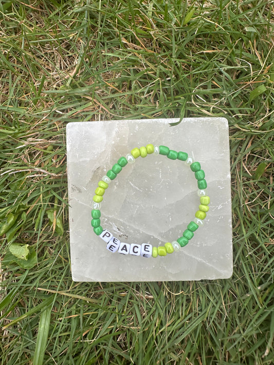 “Peace” Children’s Bracelet