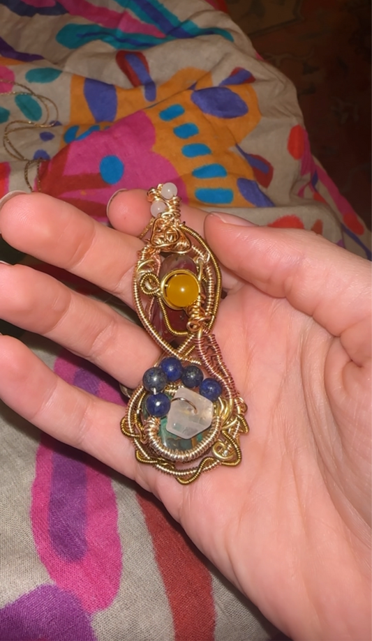 888 infinity 💟♾️💟 handmade pendant