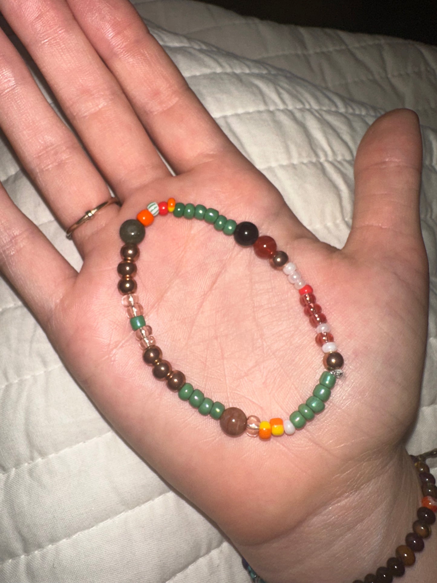 Funky beaded bracelet 💞